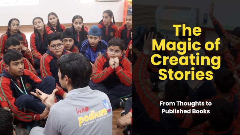 The Magic of Creating Stories : From Thoughts to Published Books