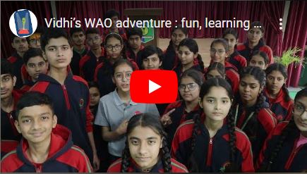 Vidhi’s WAO adventure : fun, learning and mind blowing outcomes